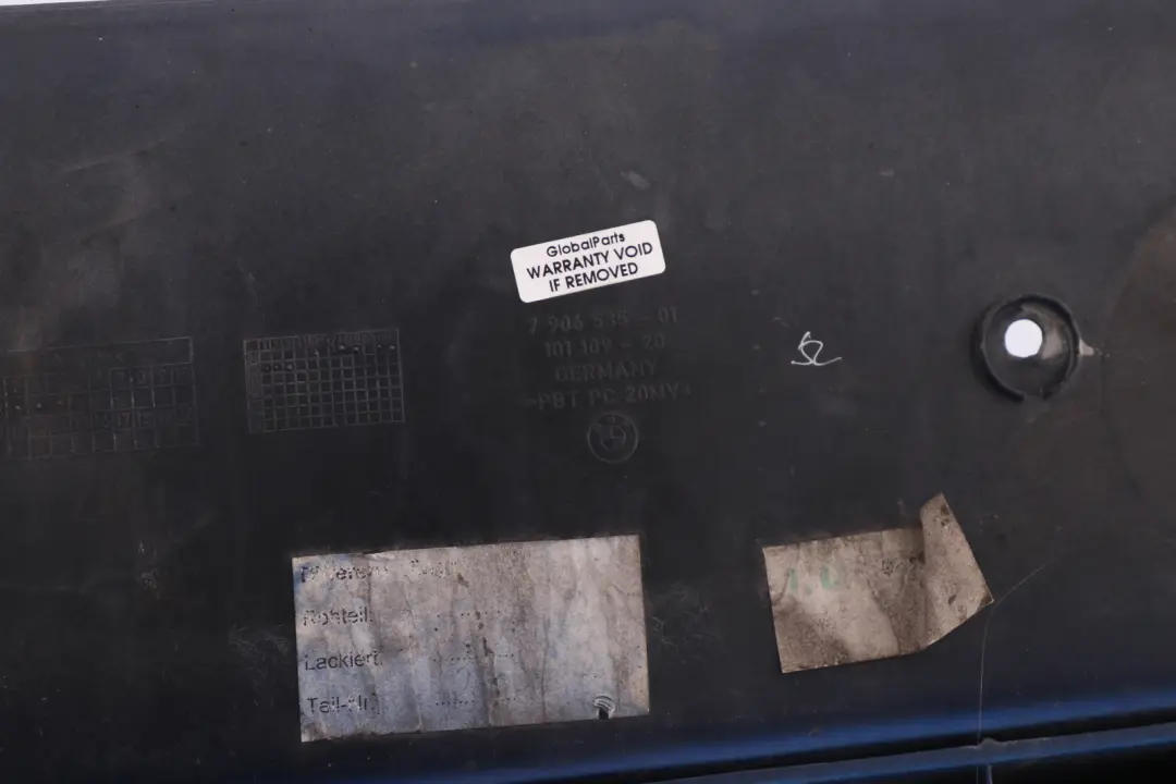 BMW 5 Reihe E60 M5 Blende Heckklappe Interlagos Blau 5113 - SKU 0395188-INT1 - Teilenummer 0395188
