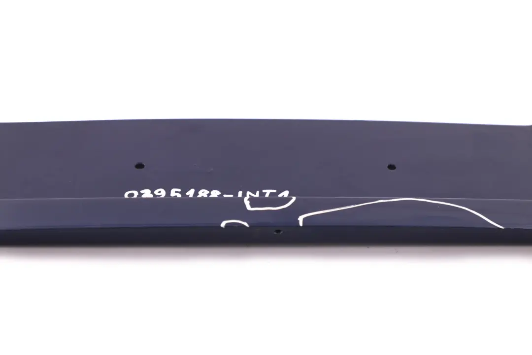 BMW 5 Series 1 E60 M5 Boot Tailgate Finisher Trim Cover Interlagos Blue - A30 - SKU 0395188-INT1 - Part number 0395188