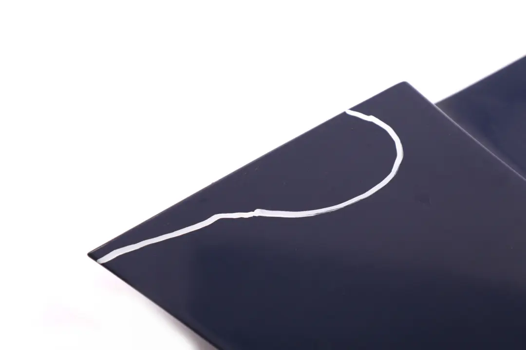 BMW 5 Series 1 E60 M5 Boot Tailgate Finisher Trim Cover Interlagos Blue - A30 - SKU 0395188-INT1 - Part number 0395188