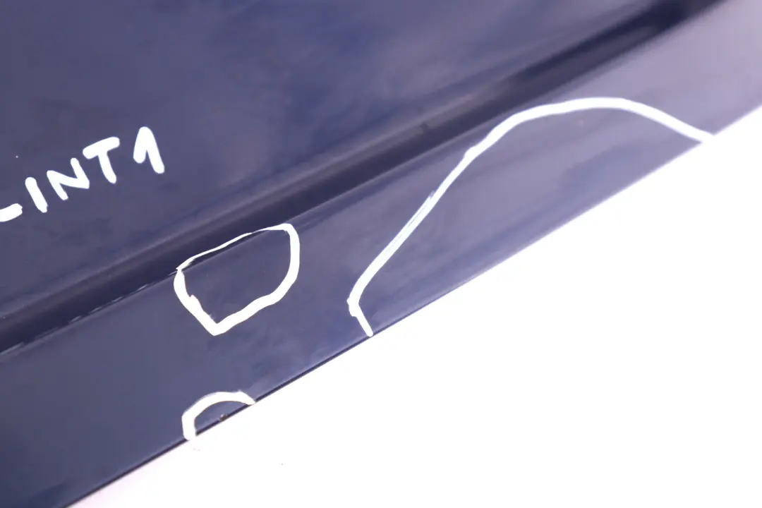 BMW 5 Series 1 E60 M5 Boot Tailgate Finisher Trim Cover Interlagos Blue - A30 - SKU 0395188-INT1 - Part number 0395188