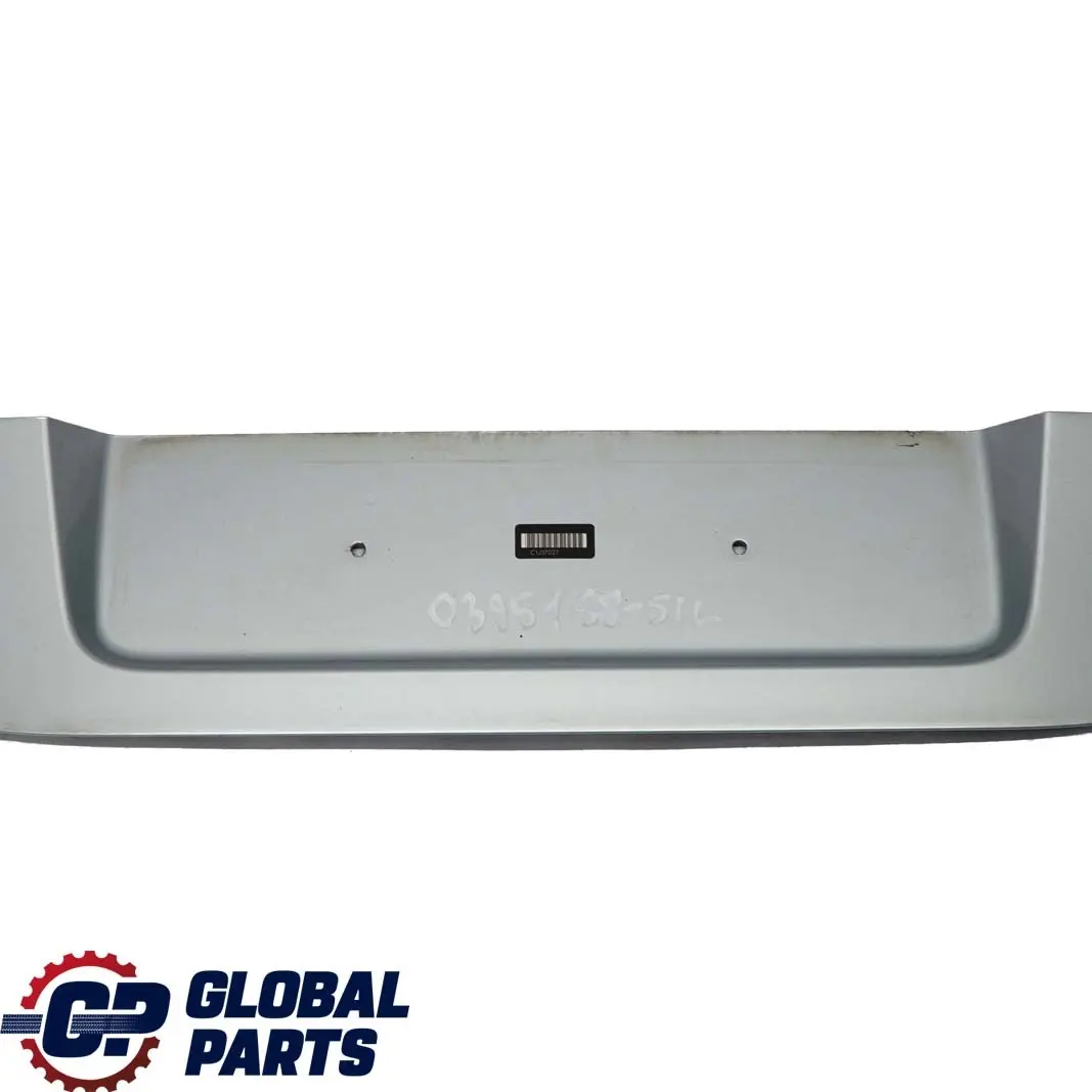 BMW 5 Series E60 M5 Boot Tailgate Finisher Trim Cover Silverstone II - A29 - SKU 0395188-SIL - Part number 0395188