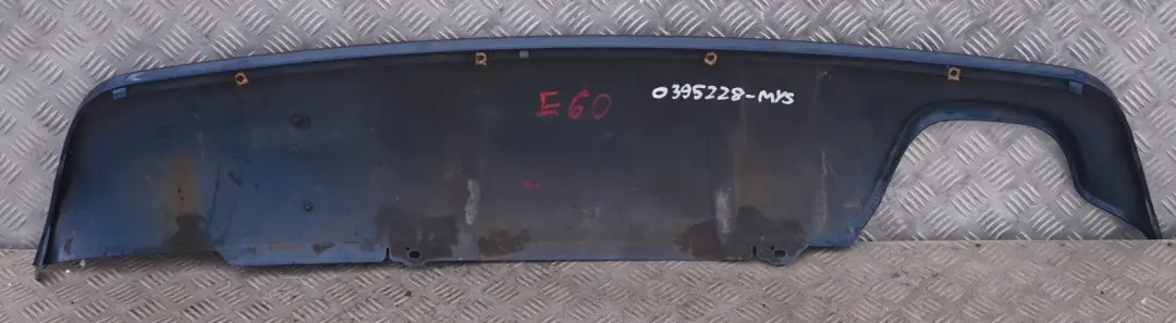 Bumper Diffuser Cover Trim Mysticblau Blue to BMW 5 Series E60 E61 M Sport Rear with Part number 0395228 BMW 5 Series E60 E61 M Sport Rear Bumper Diffuser Cover Trim Mysticblau Blue - SKU 0395228 - Part number 0395228