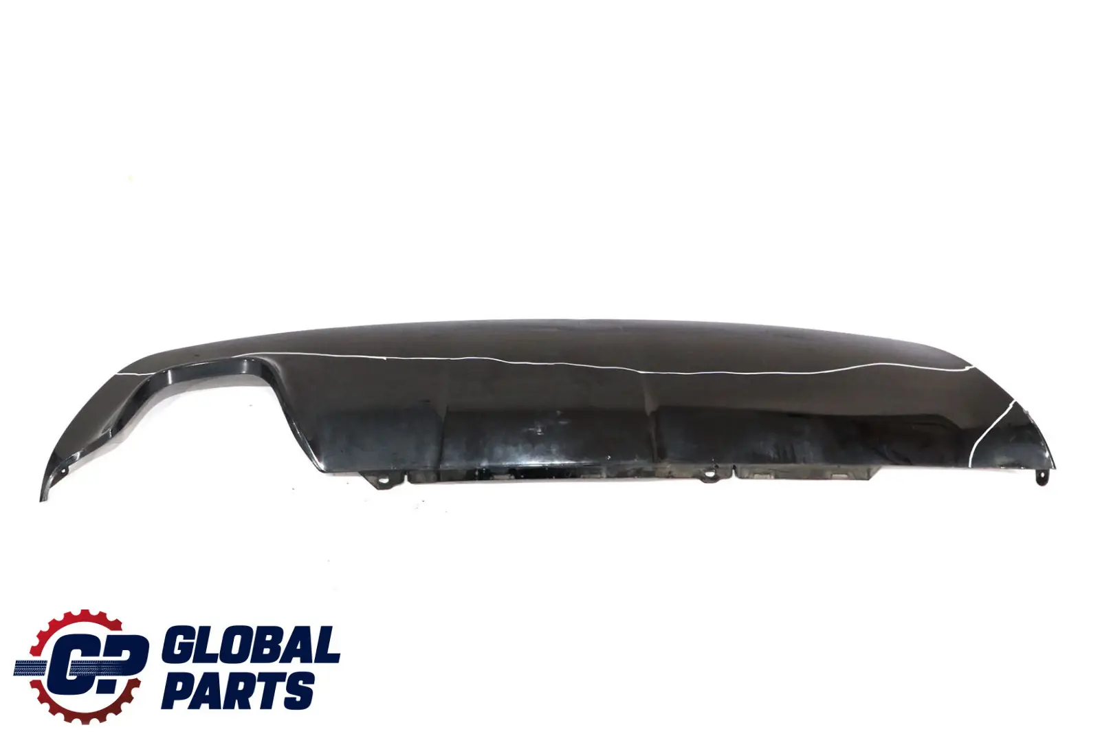 BMW 5 E60 E61 M Sport Rear Bumper Diffuser Cover Trim Schwarz 2 Black - 668