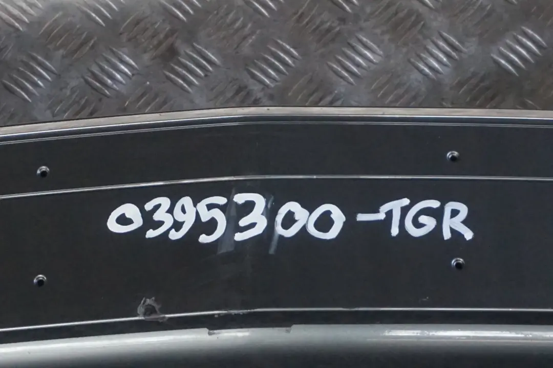 BMW 7 Series E65 E66 Front Bumper Panel Titangrau Titan Grey Metallic - A36 - SKU 0395300-TGR - Part number 0395300