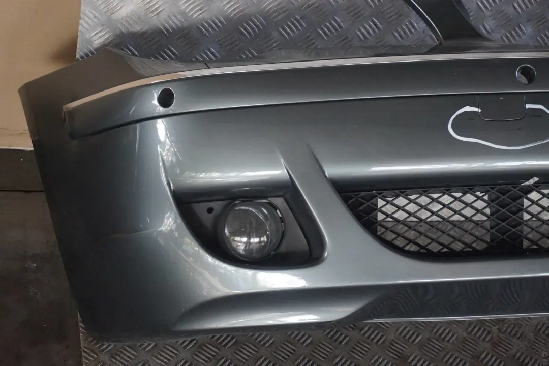 BMW 7 Series E65 E66 Front Bumper Panel Titangrau Titan Grey Metallic - A36 - SKU 0395300-TGR - Part number 0395300