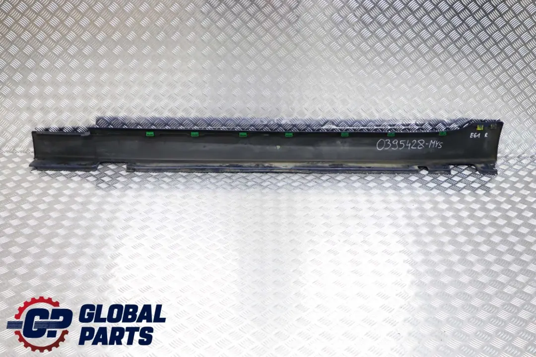 Door Sill Side Cover Skirt Right O/S Mysticblau Mystic Blue - A07 to BMW 5 Series E61 with Part number 0395428 BMW 5 Series E61 Door Sill Side Cover Skirt Right O/S Mysticblau Mystic Blue - A07 - SKU 0395428-MYS - Part number 0395428