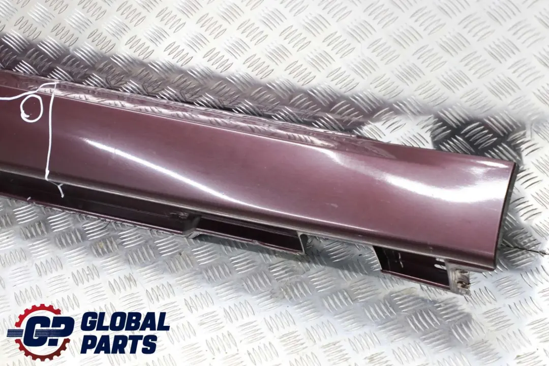 Door Sill Cover Skirt Left N/S Barberarot Barbera Red - A39 to BMW 7 Series E65 with Part number 0395481 BMW 7 Series E65 Door Sill Cover Skirt Left N/S Barberarot Barbera Red - A39 - SKU 0395481-BAR - Part number 0395481