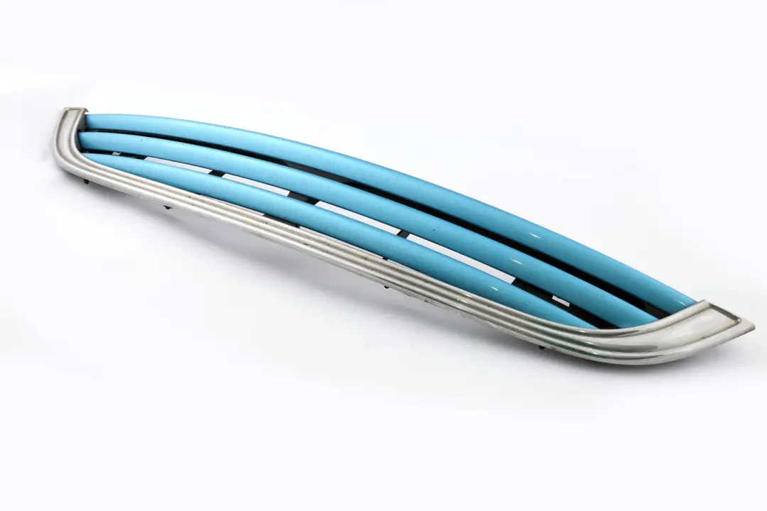 Mini Cooper S R53 Front Bumper Bottom Trim Grille Electric Blue 7032535 - SKU 0395839-ELB - Part number 0395839