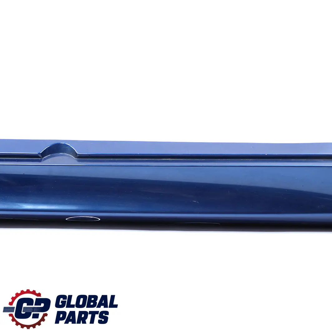 Door Sill Cover Skirt Left N/S to BMW E60 E61 M Sport with Part number Le Mans Blau Metallic - 381 BMW E60 E61 M Sport Door Sill Cover Skirt Left N/S - SKU 0396899-LMB - Part number Le Mans Blau Metallic - 381