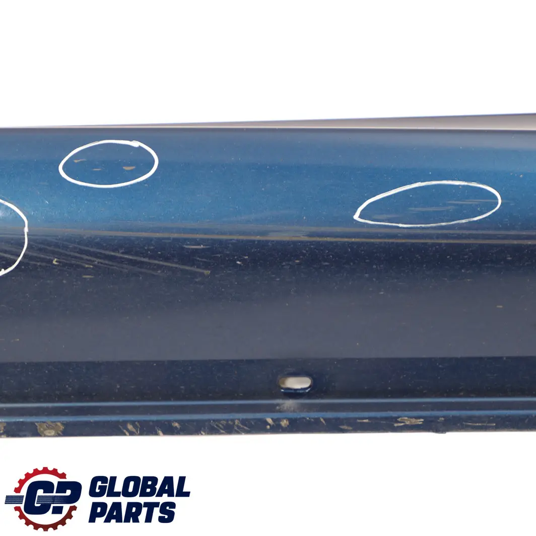 BMW E60 E61 M Sport Door Sill Cover Skirt Left N/S - SKU 0396899-LMB - Part number Le Mans Blau Metallic - 381