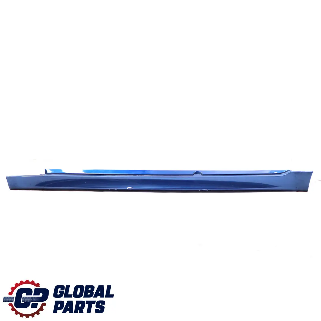 Door Sill Cover Skirt Left N/S to BMW E60 E61 M Sport with Part number Le Mans Blau Metallic - 381 BMW E60 E61 M Sport Door Sill Cover Skirt Left N/S - SKU 0396899-LMB - Part number Le Mans Blau Metallic - 381
