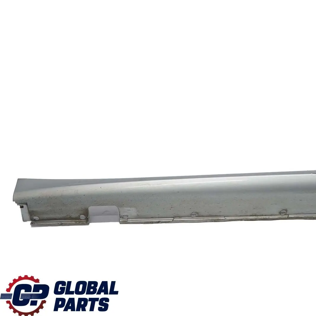 BMW 5 E60 E61 M Sport M5 Bas de Porte Seuil Fa?ade Gauche Silverstone - SKU 0396899-SIL - Numéro de pièce 0396899