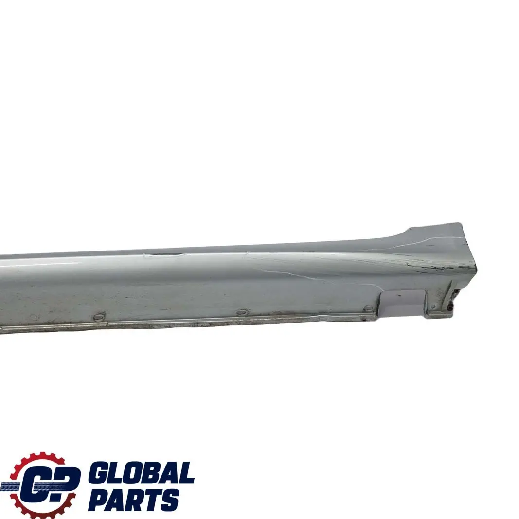 BMW 5 E60 E61 M Sport M5 Bas de Porte Seuil Fa?ade Gauche Silverstone - SKU 0396899-SIL - Numéro de pièce 0396899