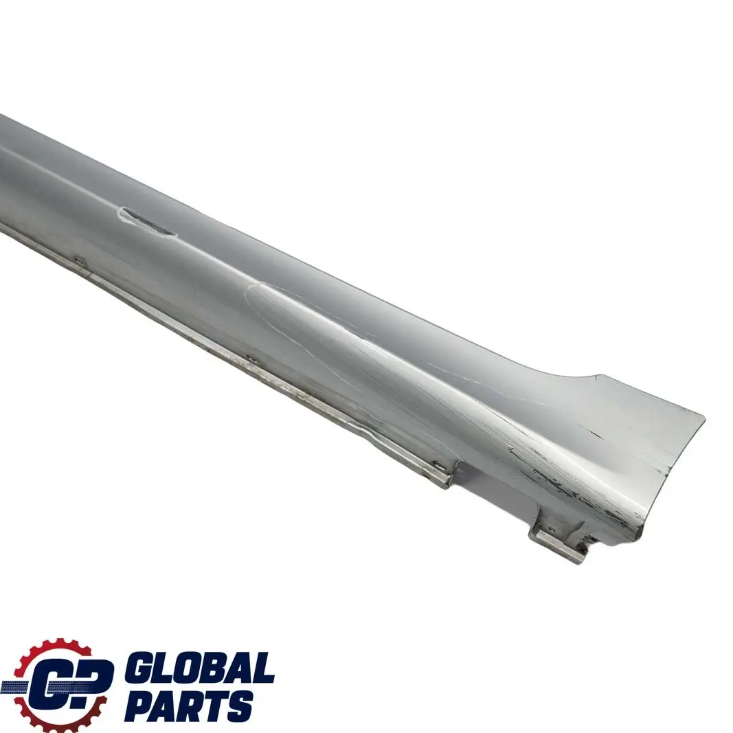 BMW 5 E60 E61 M Sport M5 Bas de Porte Seuil Fa?ade Gauche Silverstone - SKU 0396899-SIL - Numéro de pièce 0396899
