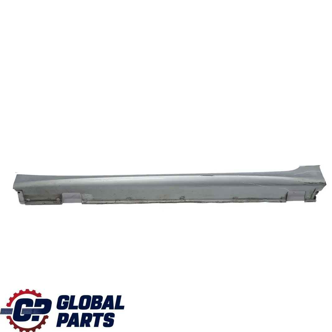 BMW 5 E60 E61 M Sport M5 Bas de Porte Seuil Fa?ade Gauche Silverstone - SKU 0396899-SIL - Numéro de pièce 0396899