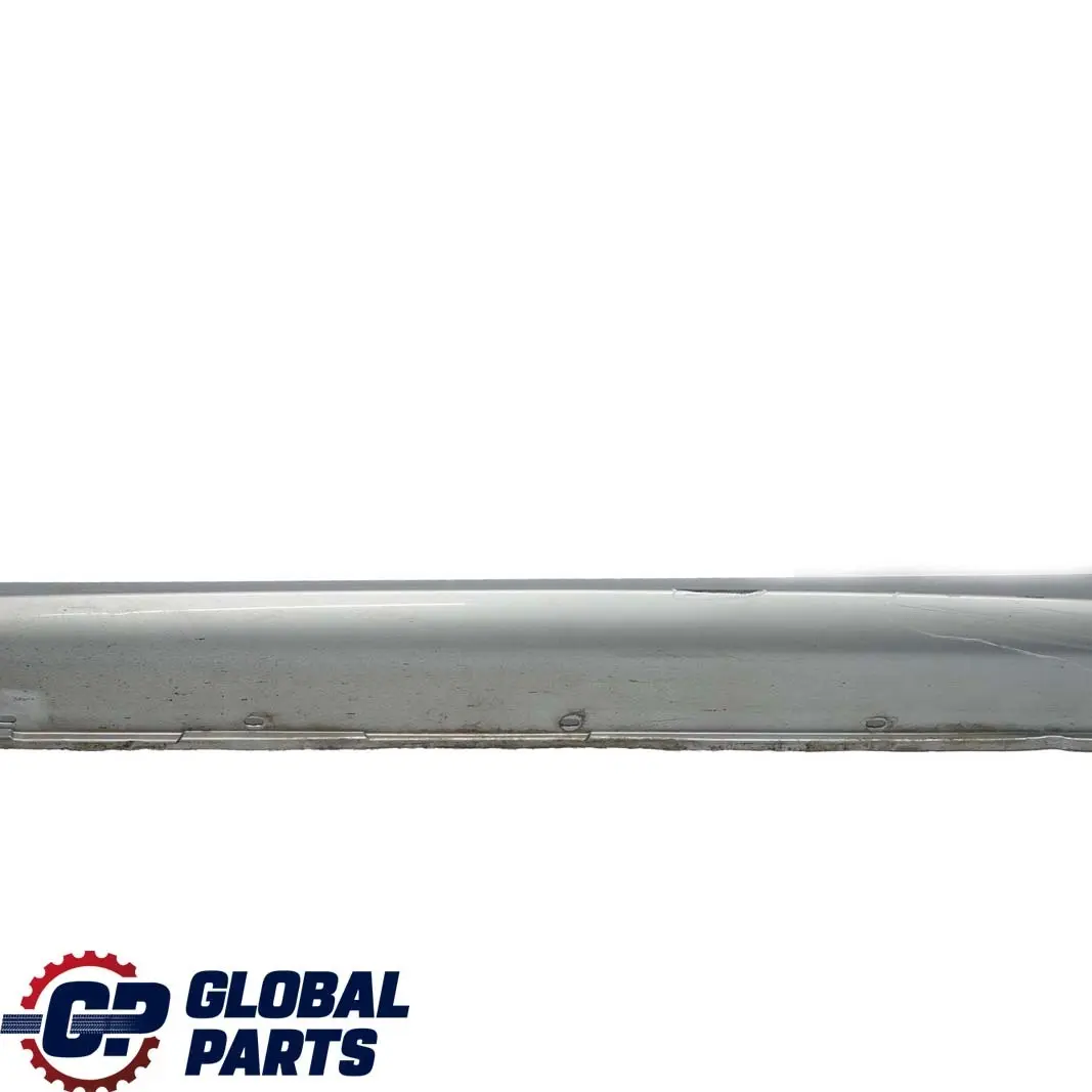 BMW 5 E60 E61 M Sport M5 Bas de Porte Seuil Fa?ade Gauche Silverstone - SKU 0396899-SIL - Numéro de pièce 0396899