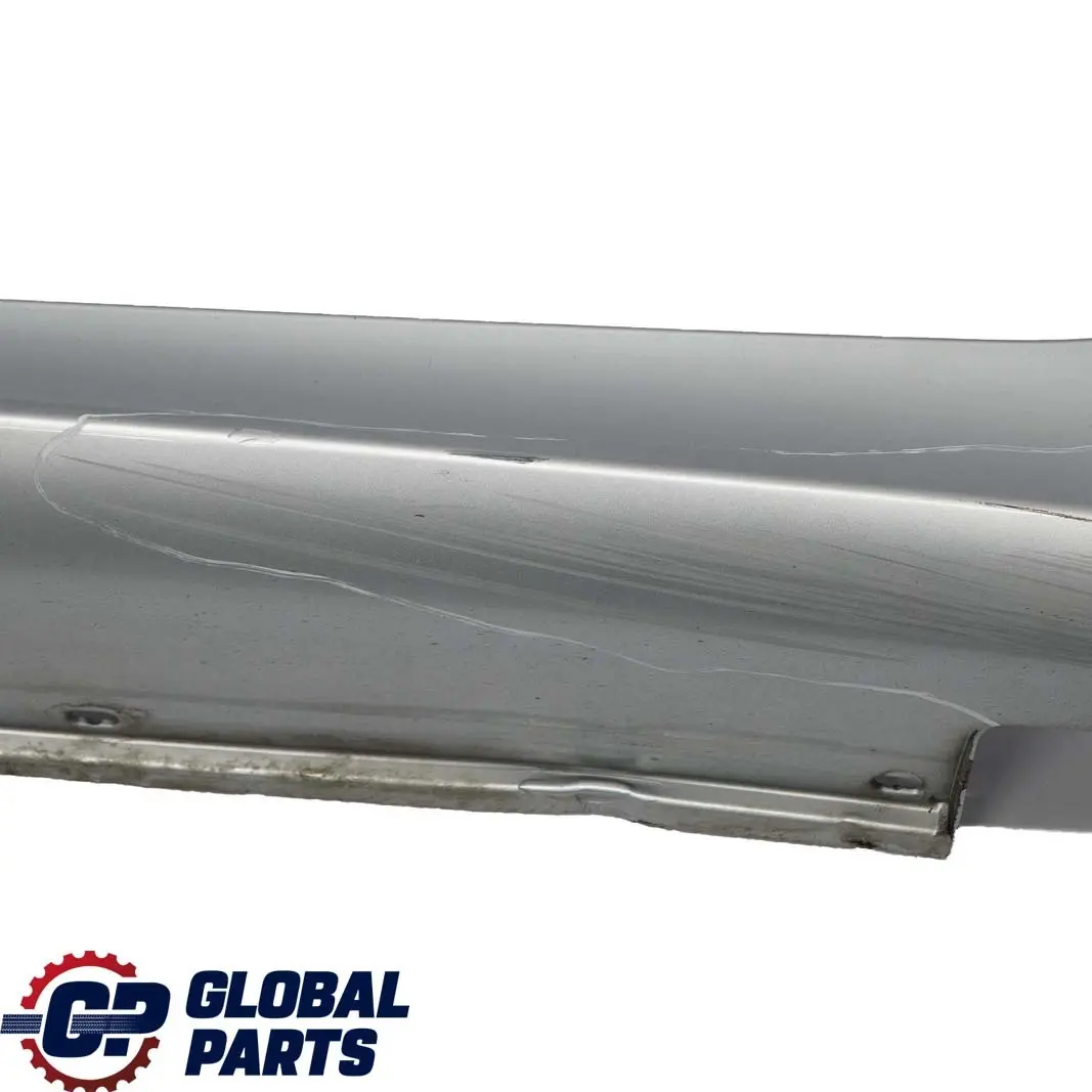 BMW 5 E60 E61 M Sport M5 Bas de Porte Seuil Fa?ade Gauche Silverstone - SKU 0396899-SIL - Numéro de pièce 0396899