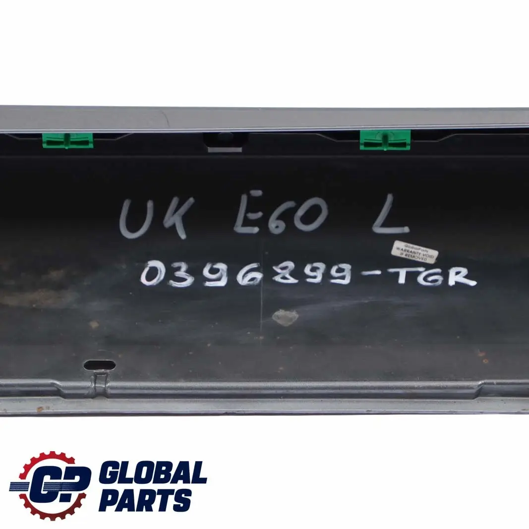 BMW E60 E61 M Sport Door Sill Cover Skirt Left N/S Titangrau Titan Grey Grau - SKU 0396899-TGR - Part number 0396899