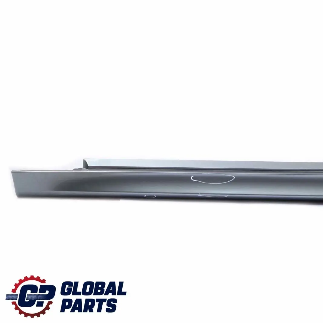 Door Sill Cover Skirt Left N/S Titangrau Titan Grey Grau to BMW E60 E61 M Sport with Part number 0396899 BMW E60 E61 M Sport Door Sill Cover Skirt Left N/S Titangrau Titan Grey Grau - SKU 0396899-TGR - Part number 0396899