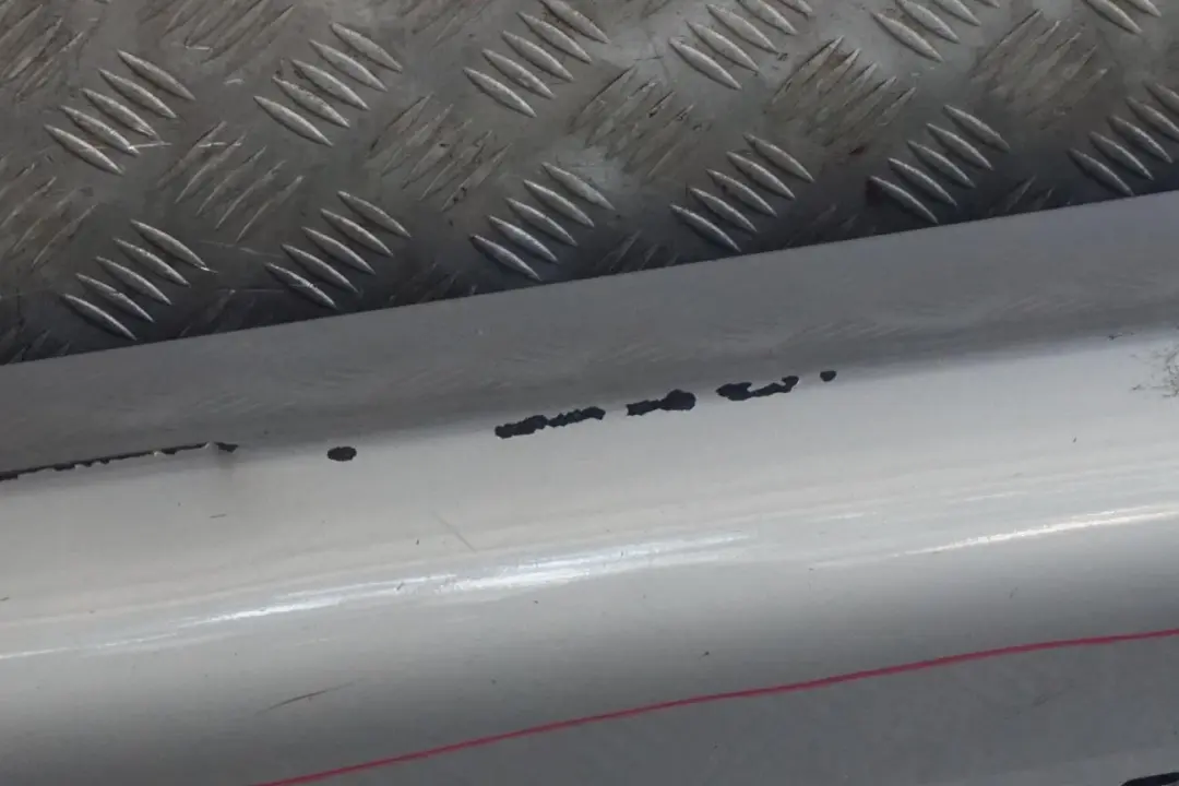 Door Sill Cover Skirt Left N/S Titansilber to BMW 5 Series E60 E61 M5 2 M Sport with Part number 0396899 BMW 5 Series E60 E61 M5 2 M Sport Door Sill Cover Skirt Left N/S Titansilber - SKU 0396899-TS2 - Part number 0396899