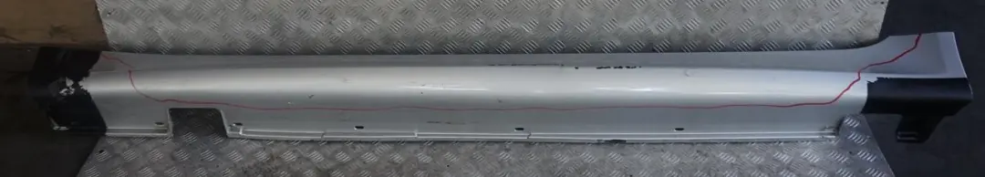 BMW E60 E61 M5 M Sport Bas de Porte Couverture Seuil A Gauche Argent Titane - SKU 0396899-TS2 - Numéro de pièce 0396899