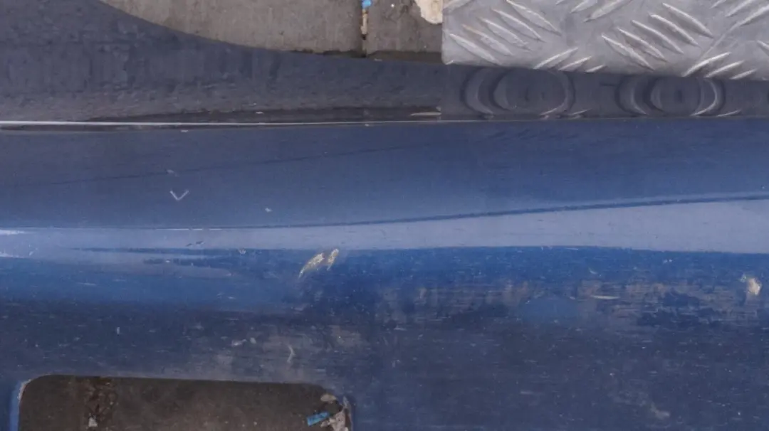 Door Sill Cover Skirt Right O/S Mysticblau Blue to BMW 5 Series E60 E61 M5 M Sport with Part number 0396900 BMW 5 Series E60 E61 M5 M Sport Door Sill Cover Skirt Right O/S Mysticblau Blue - SKU 0396900-MYS - Part number 0396900