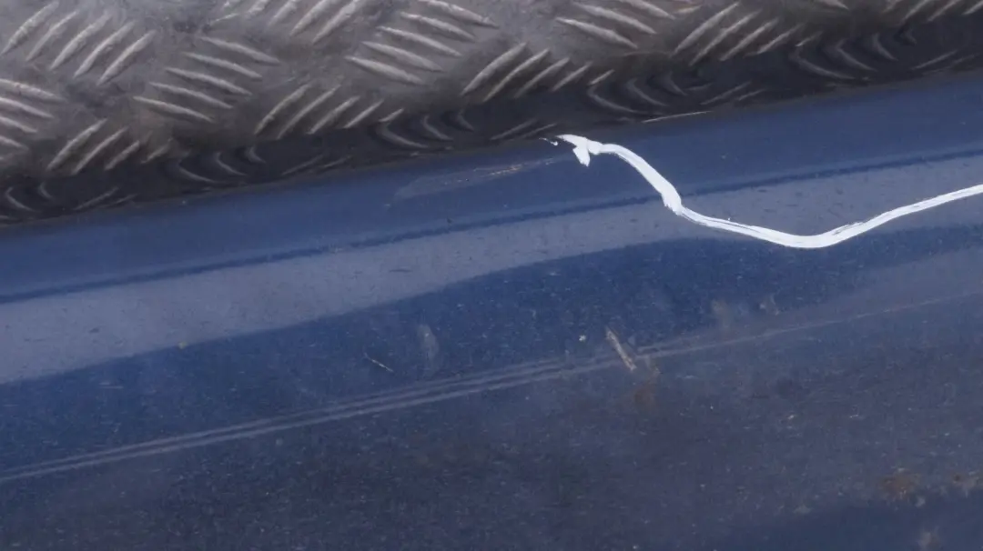 BMW 5 Series E60 E61 M5 M Sport Door Sill Cover Skirt Right O/S Mysticblau Blue - SKU 0396900-MYS - Part number 0396900