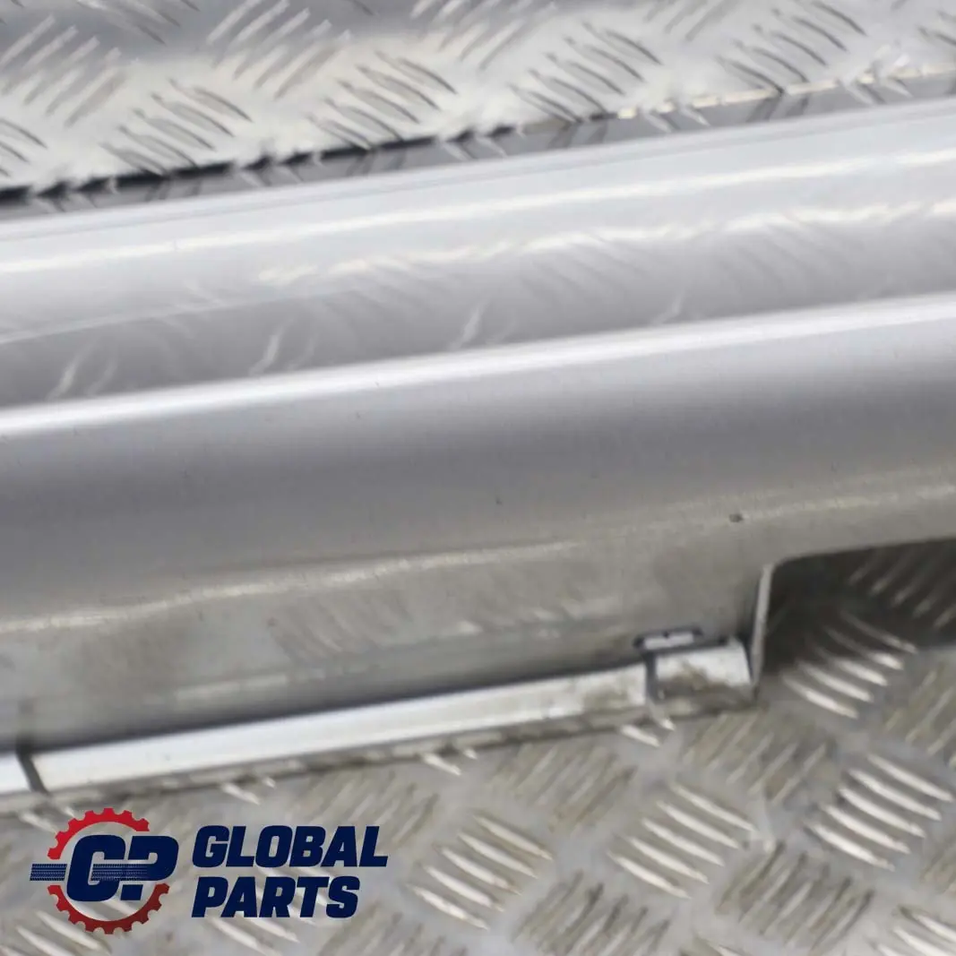Door Sill Cover Skirt Right O/S Silbergrau Grey - A08 to BMW 5 E60 E61 M5 M Sport with Part number 0396900 BMW 5 E60 E61 M5 M Sport Door Sill Cover Skirt Right O/S Silbergrau Grey - A08 - SKU 0396900-SBG1 - Part number 0396900