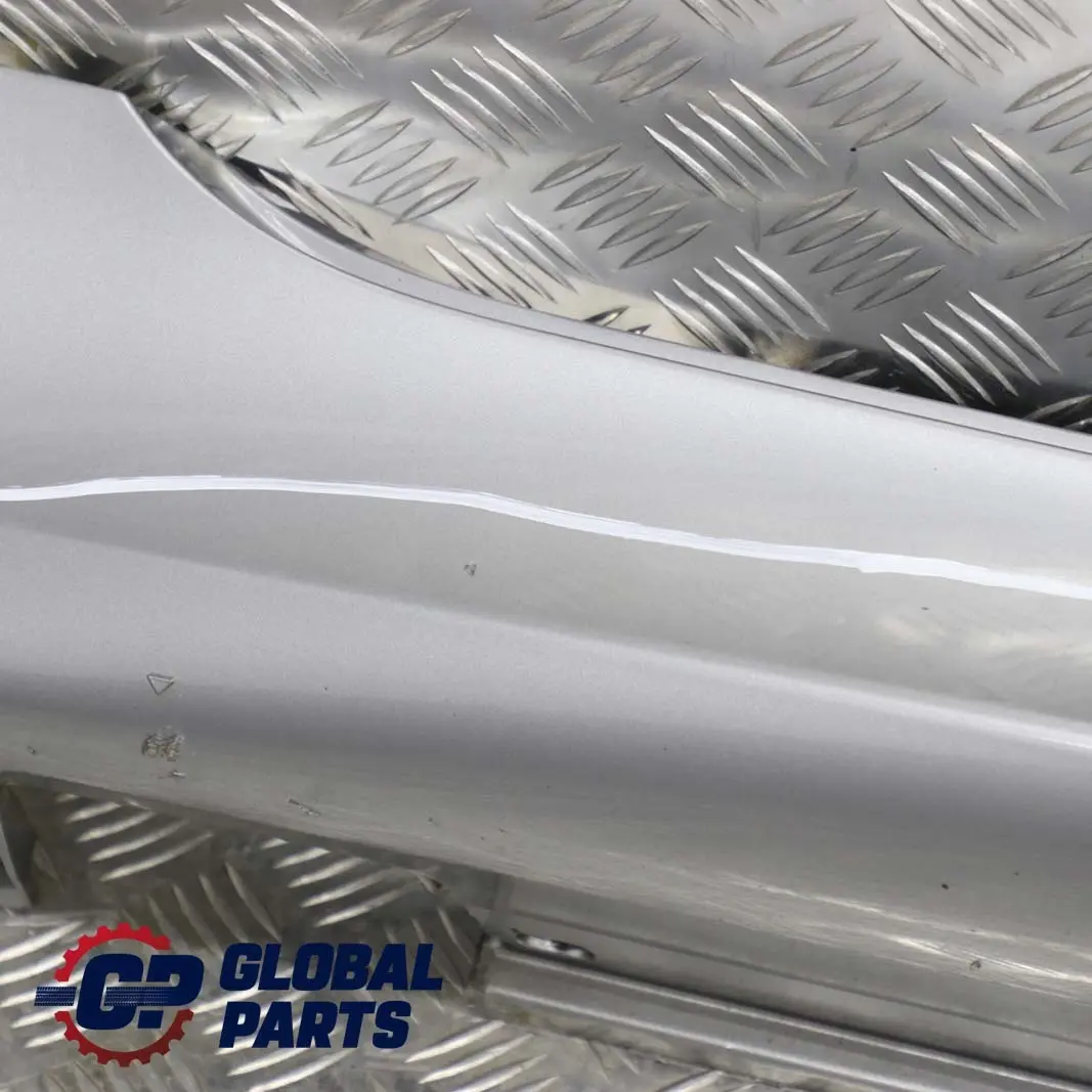 Door Sill Cover Skirt Right O/S Silbergrau Grey - A08 to BMW 5 E60 E61 M5 M Sport with Part number 0396900 BMW 5 E60 E61 M5 M Sport Door Sill Cover Skirt Right O/S Silbergrau Grey - A08 - SKU 0396900-SBG1 - Part number 0396900