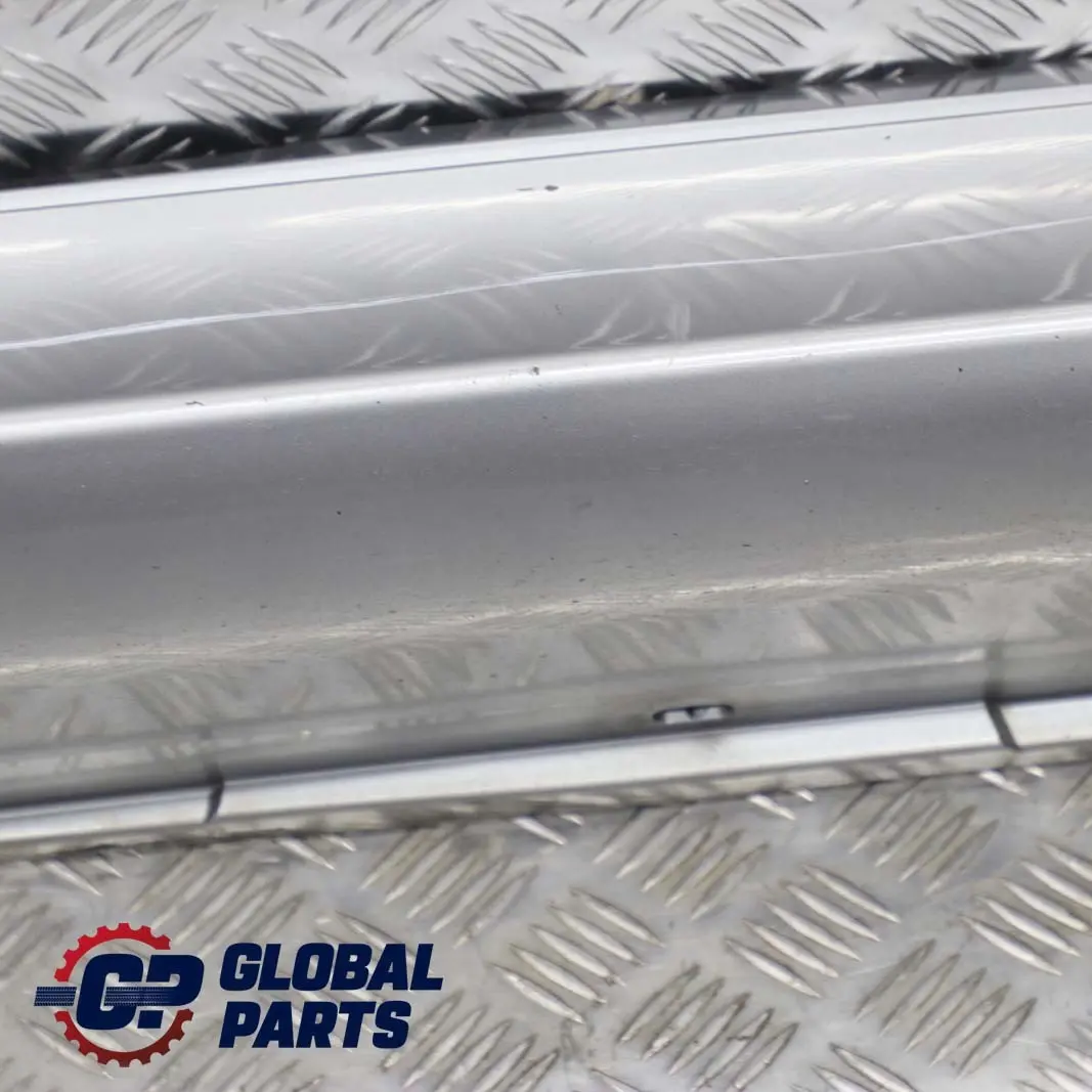 Door Sill Cover Skirt Right O/S Silbergrau Grey - A08 to BMW 5 E60 E61 M5 M Sport with Part number 0396900 BMW 5 E60 E61 M5 M Sport Door Sill Cover Skirt Right O/S Silbergrau Grey - A08 - SKU 0396900-SBG1 - Part number 0396900