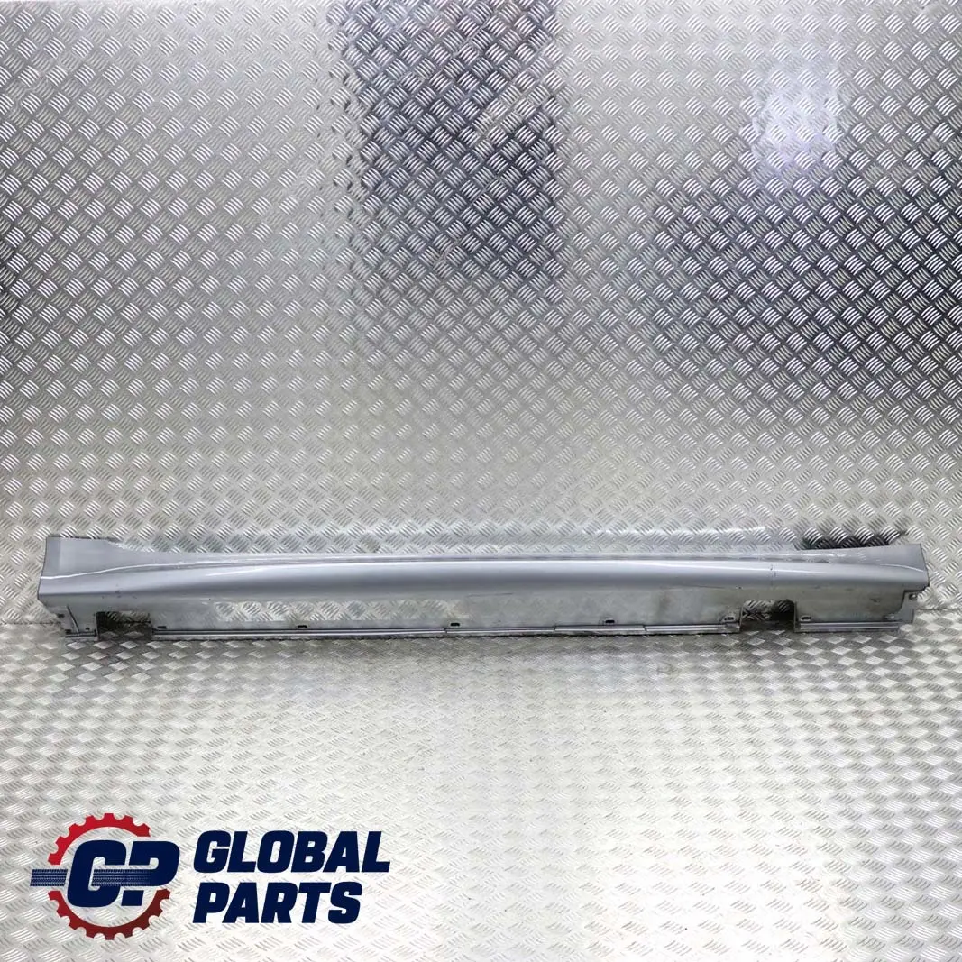 Door Sill Cover Skirt Right O/S Silbergrau Grey - A08 to BMW 5 E60 E61 M5 M Sport with Part number 0396900 BMW 5 E60 E61 M5 M Sport Door Sill Cover Skirt Right O/S Silbergrau Grey - A08 - SKU 0396900-SBG1 - Part number 0396900