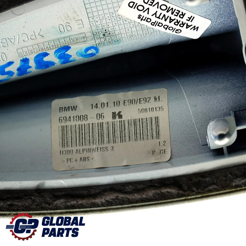 Osłona Anteny Rekin Dach Alpinweiss do BMW E90 E92 o numerze 0397539 BMW E90 E92 Osłona Anteny Rekin Dach Alpinweiss - SKU 0397539-AW - Numer Części 0397539