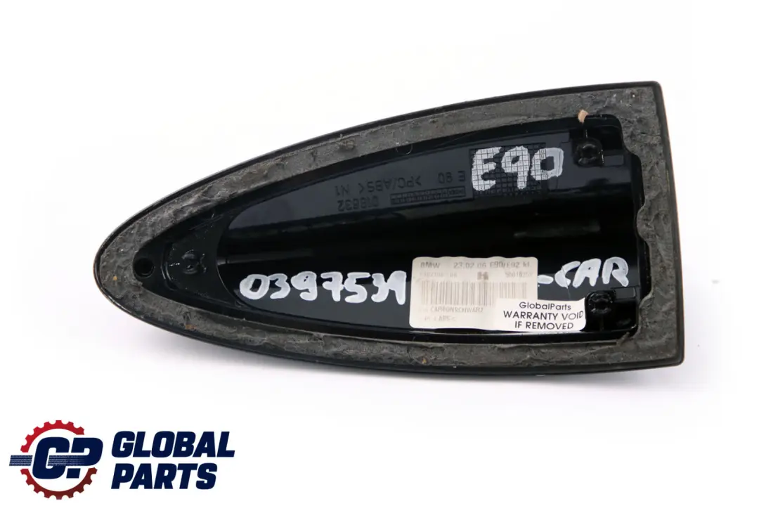  Antenne Shark BMW E90 E92 Boîtier Vide De Toit Noir Carbone - SKU 0397539-CAR - Numéro de pièce 0397539