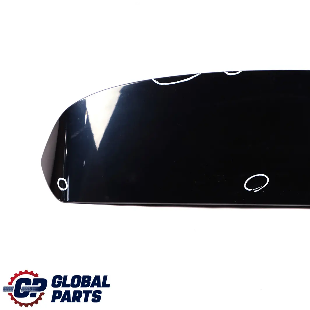 BMW 1 E81 E87 Aero Tailgate Boot Trunk Lid Spoiler Monaco Blue Metallic - A35 - SKU 0398219-MB - Part number 0398219