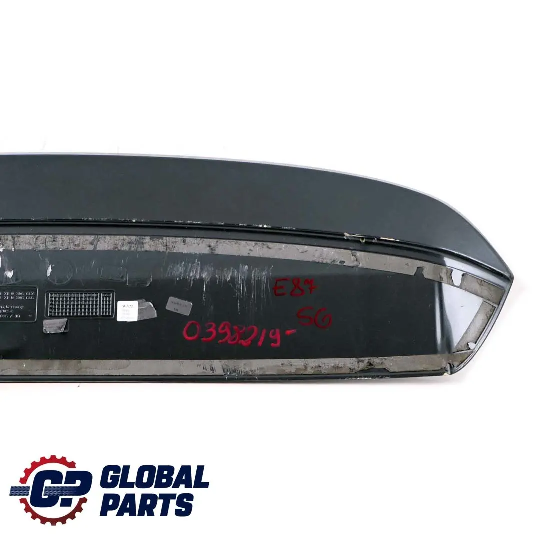 BMW 1 E81 E87 Aero Trunk Lid Tailgate Boot Lid Spoiler Sparkling Graphite A22 - SKU 0398219-SG1 - Part number 0398219