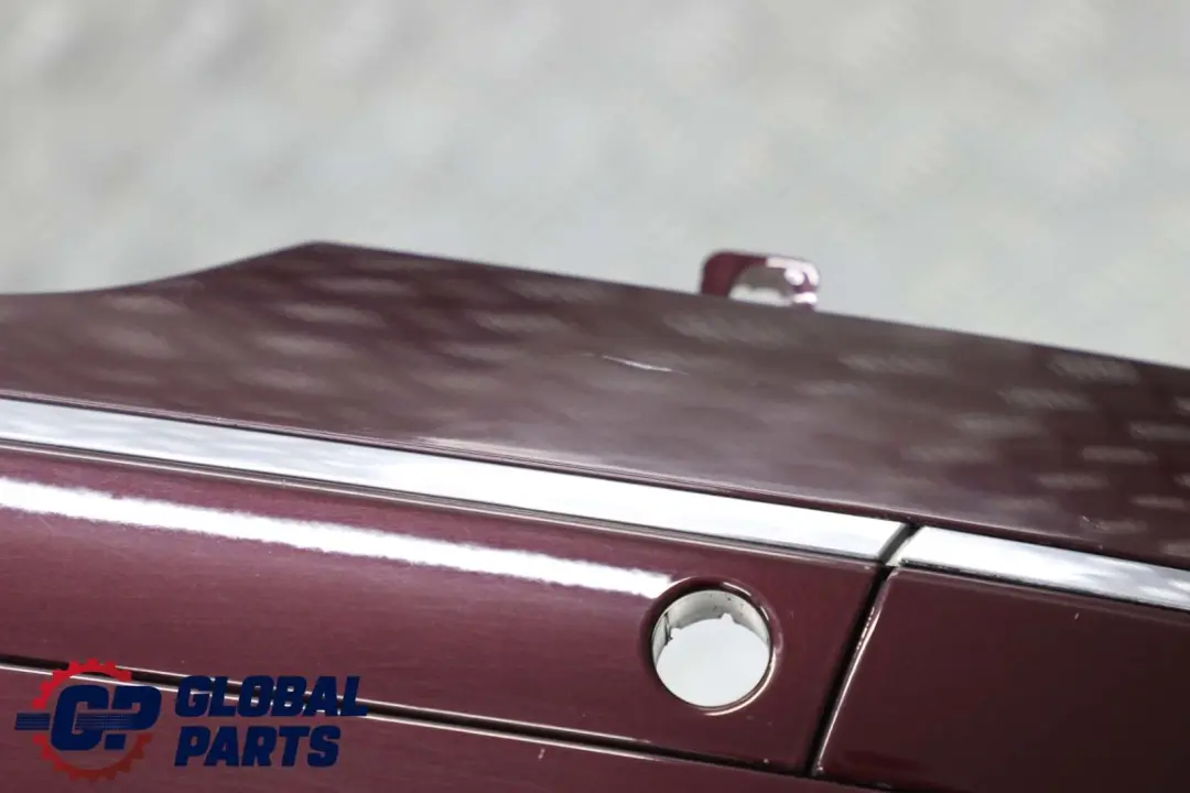 BMW 7 Series E65 E66 E67 Rear Bumper Panel Barberarot Barbera Red - A39 - SKU 0399100-BAR - Part number 0399100