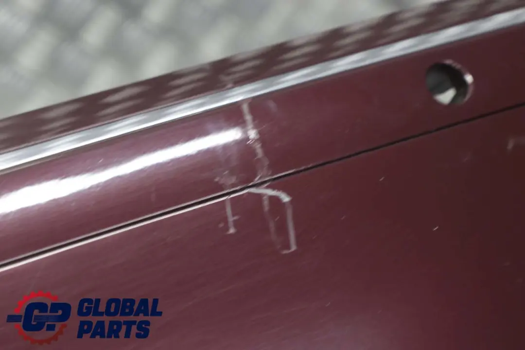 BMW 7 Series E65 E66 E67 Rear Bumper Panel Barberarot Barbera Red - A39 - SKU 0399100-BAR - Part number 0399100