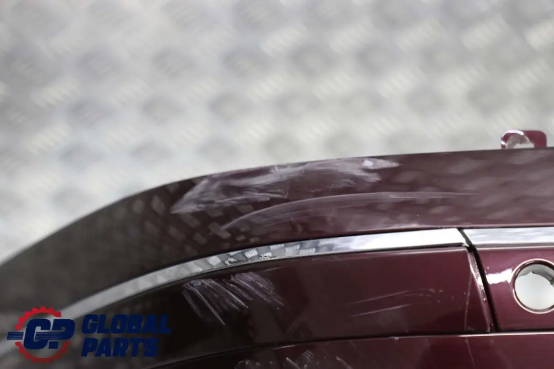 BMW 7 Series E65 E66 E67 Rear Bumper Panel Barberarot Barbera Red - A39 - SKU 0399100-BAR - Part number 0399100