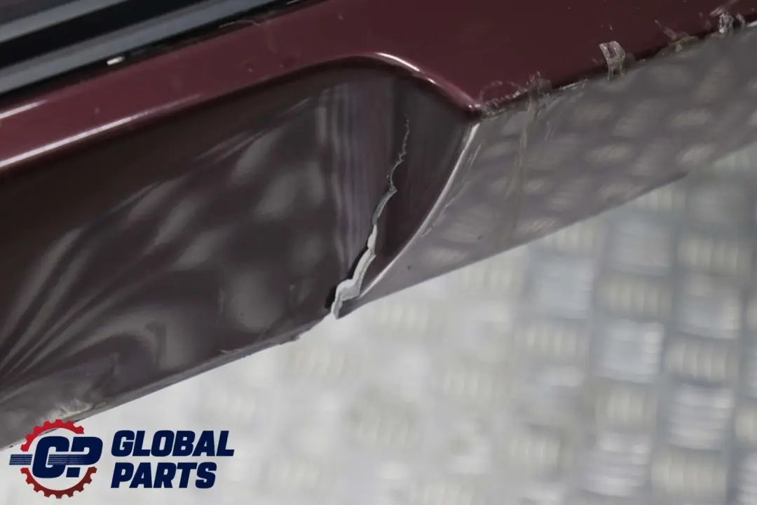 BMW 7 Series E65 E66 E67 Rear Bumper Panel Barberarot Barbera Red - A39 - SKU 0399100-BAR - Part number 0399100