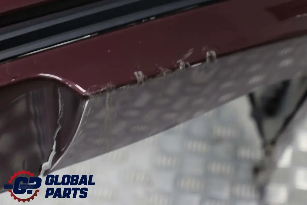 BMW 7 Series E65 E66 E67 Rear Bumper Panel Barberarot Barbera Red - A39 - SKU 0399100-BAR - Part number 0399100