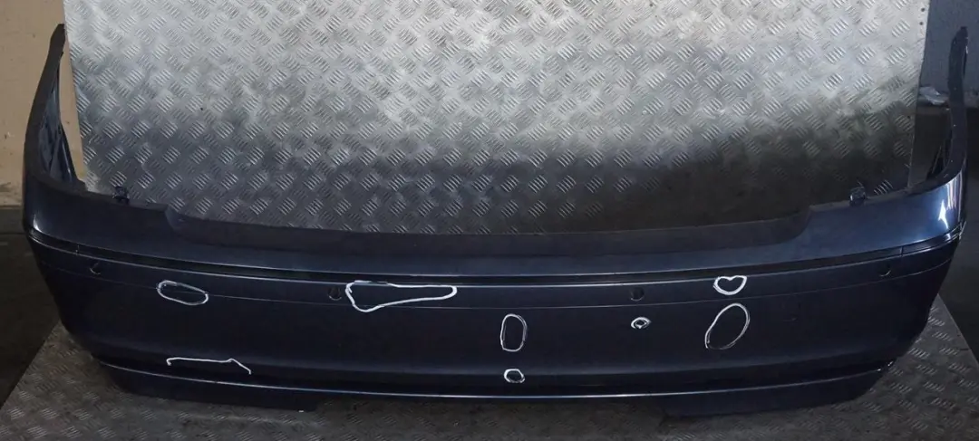 Bumper Panel Toledoblau Toledo Blue - 482 to BMW 7 Series E65 E66 E67 Rear with Part number 0399100 BMW 7 Series E65 E66 E67 Rear Bumper Panel Toledoblau Toledo Blue - 482 - SKU 0399100-TDB - Part number 0399100