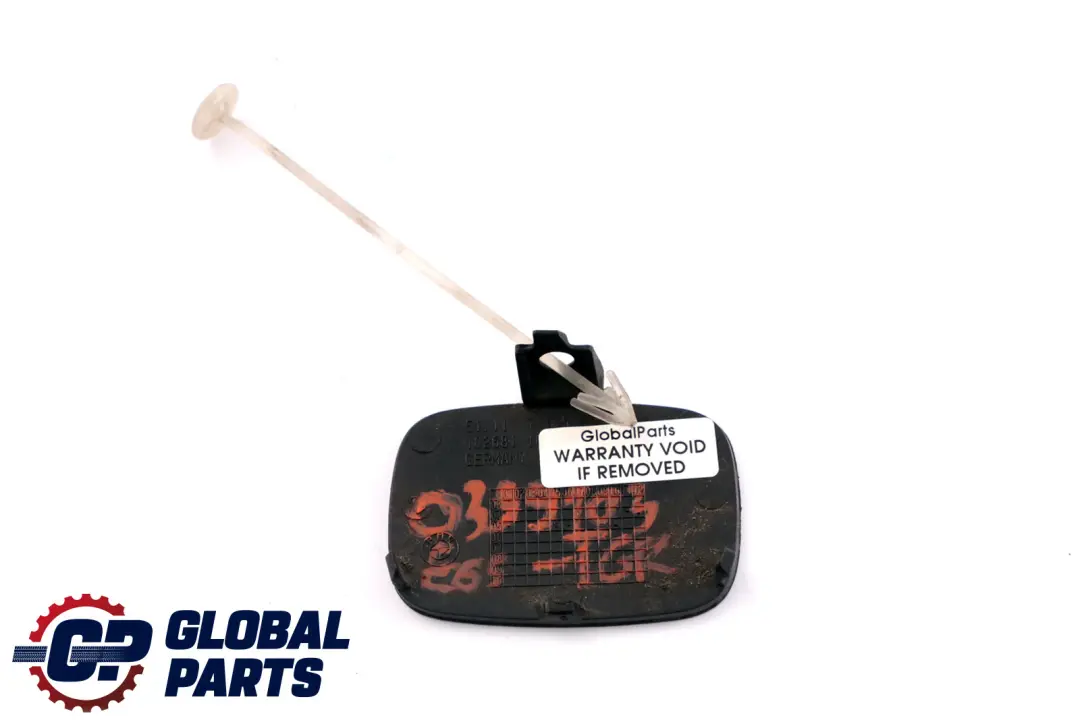 BMW 7 er E65 E66 E67 Klappe Abschleppöse Lackiert Titangrau II 7135601 - SKU 0399103-TGR - Teilenummer 0399103