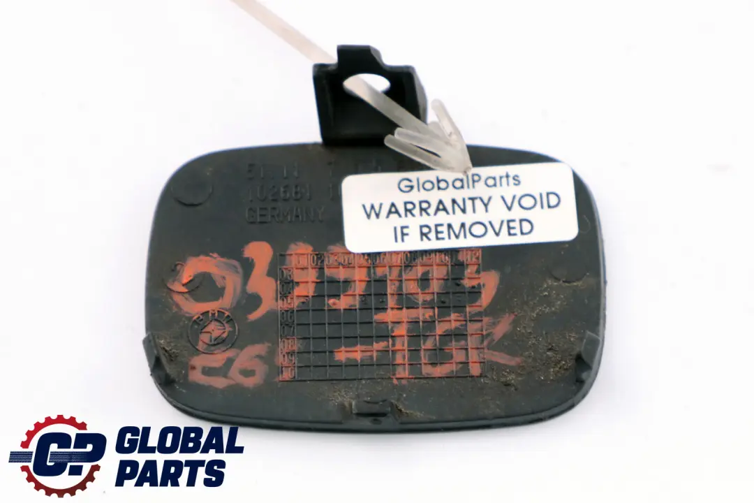 BMW 7 er E65 E66 E67 Klappe Abschleppöse Lackiert Titangrau II 7135601 - SKU 0399103-TGR - Teilenummer 0399103