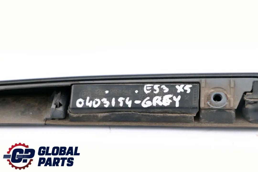 Boot Lid Trunk Grab Handle Grey to BMW X5 Series E53 with Part number 0403154 BMW X5 Series E53 Boot Lid Trunk Grab Handle Grey - SKU 0403154-Grey - Part number 0403154