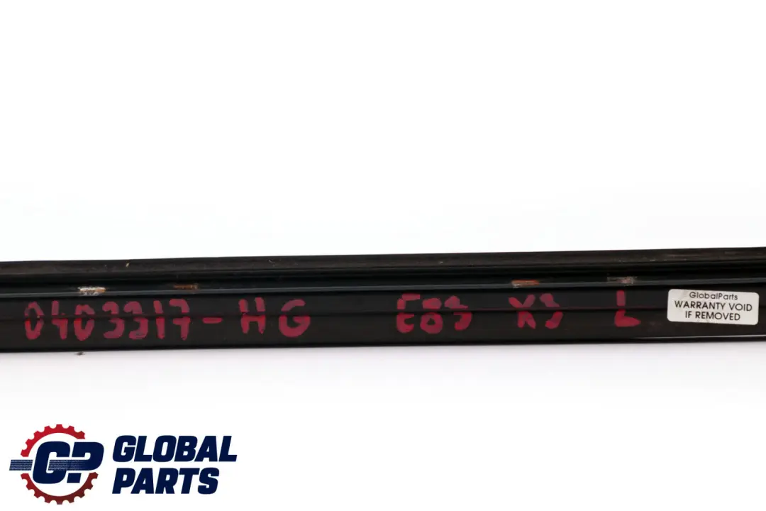 Left N/S Windscreen Drip Moulding Trim Highland Green to BMW X3 Series E83 with Part number 0403317 BMW X3 Series E83 Left N/S Windscreen Drip Moulding Trim Highland Green - SKU 0403317-HG - Part number 0403317