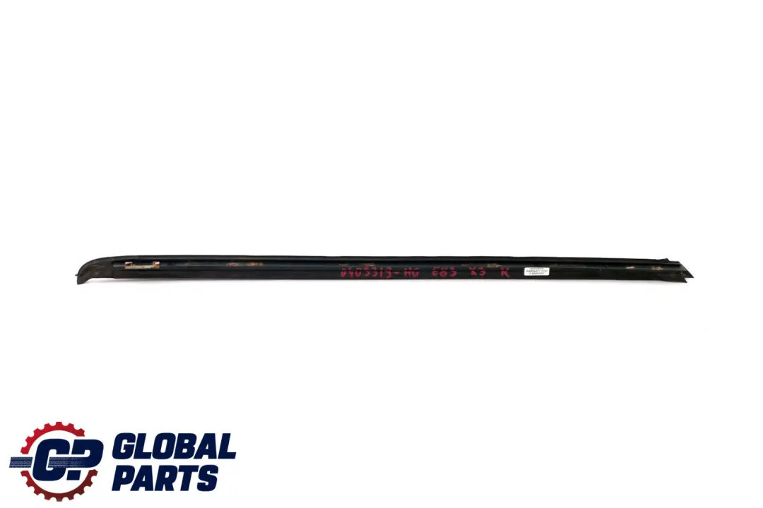 Right O/S Windscreen Drip Moulding Trim Highland Green to BMW X3 Series E83 with Part number 0403319 BMW X3 Series E83 Right O/S Windscreen Drip Moulding Trim Highland Green - SKU 0403319-HG - Part number 0403319