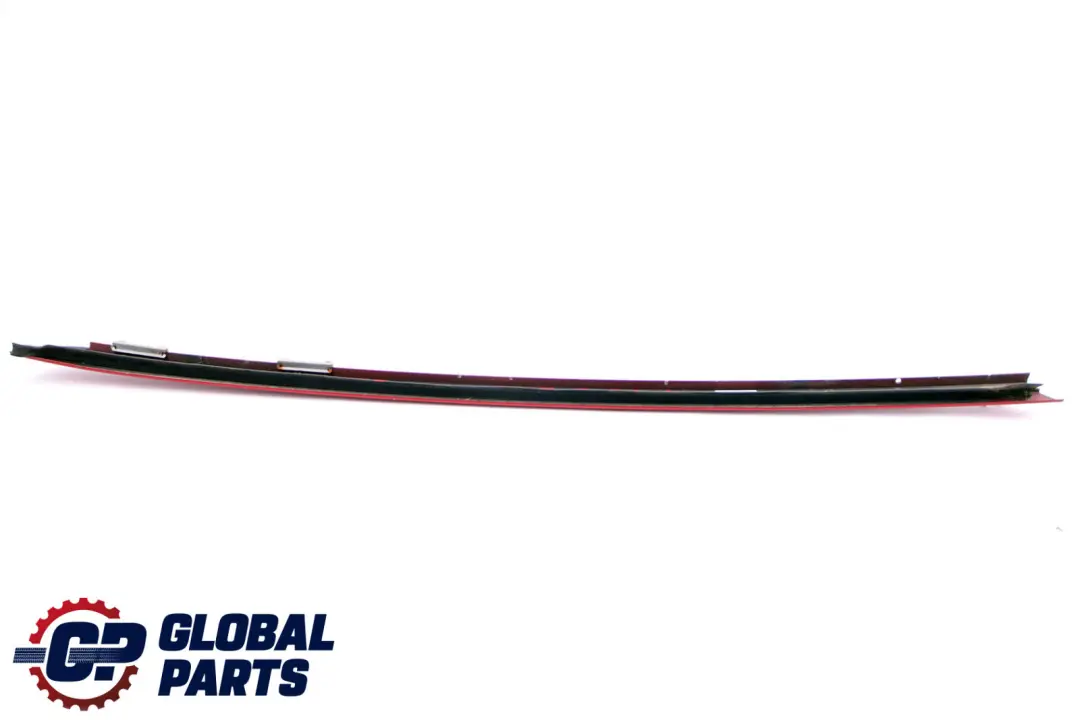 Front Right O/S Windscreen Drip Moulding Trim Karmesinrot Red to BMW X3 Series E83 with Part number 0403319 BMW X3 Series E83 Front Right O/S Windscreen Drip Moulding Trim Karmesinrot Red - SKU 0403319-KAR - Part number 0403319