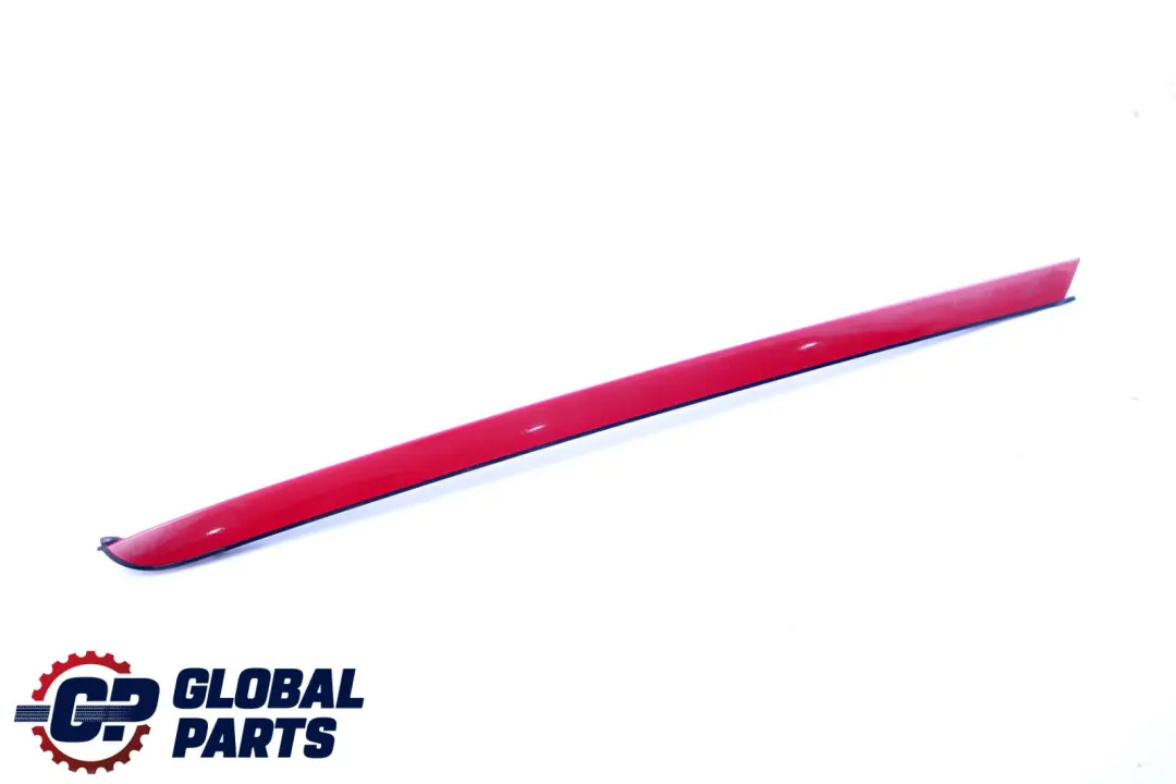 Front Right O/S Windscreen Drip Moulding Trim Karmesinrot Red to BMW X3 Series E83 with Part number 0403319 BMW X3 Series E83 Front Right O/S Windscreen Drip Moulding Trim Karmesinrot Red - SKU 0403319-KAR - Part number 0403319