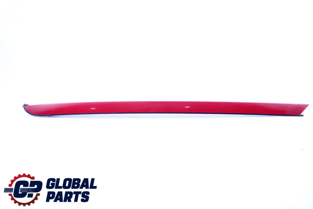 Front Right O/S Windscreen Drip Moulding Trim Karmesinrot Red to BMW X3 Series E83 with Part number 0403319 BMW X3 Series E83 Front Right O/S Windscreen Drip Moulding Trim Karmesinrot Red - SKU 0403319-KAR - Part number 0403319