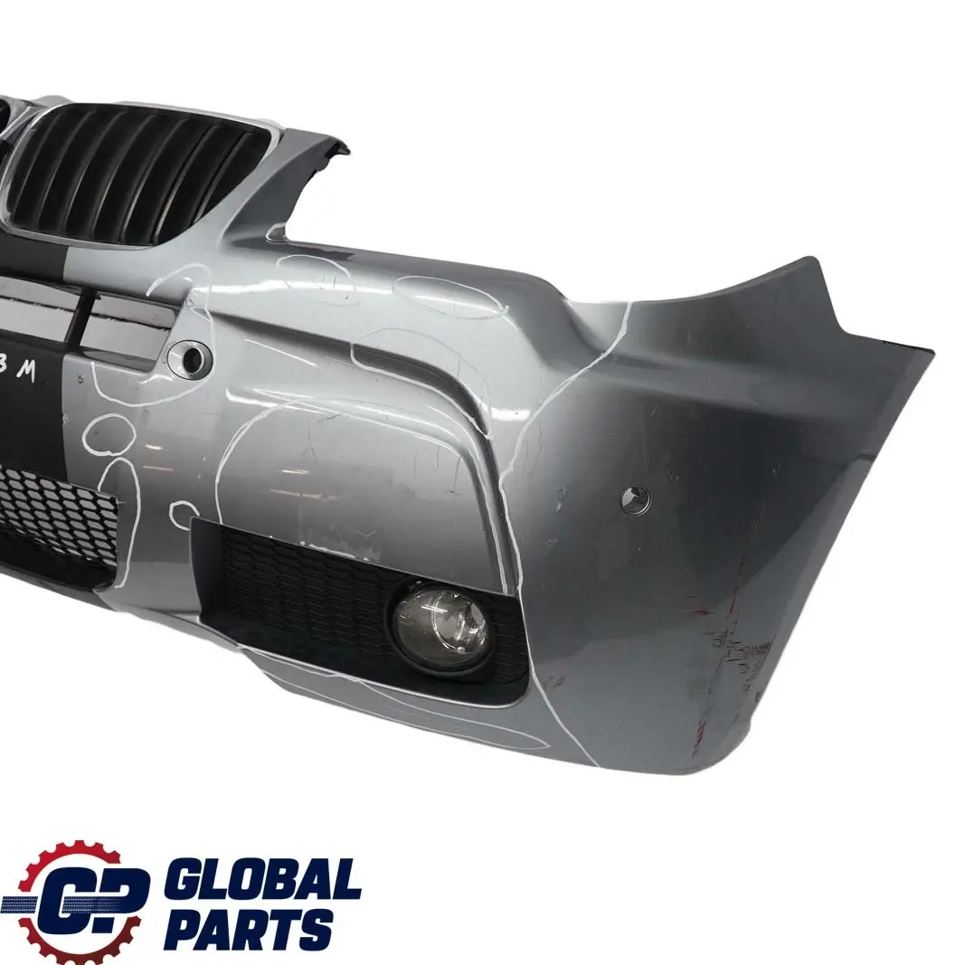 BMW X3 E83 M Sport Complete Front Bumper PDC Bluewater Blue Metallic - 896 - SKU 0403466-WB - Part number 0403466